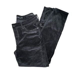 Calvin Klein Jeans Ultimate Skinny Black Corduroy Pants Size 12 x 30